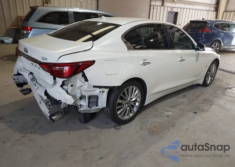 2019 Infiniti Q50 3.0T Luxe z USA, uszkodzony, nr VIN JN1EV7AP0KM518605